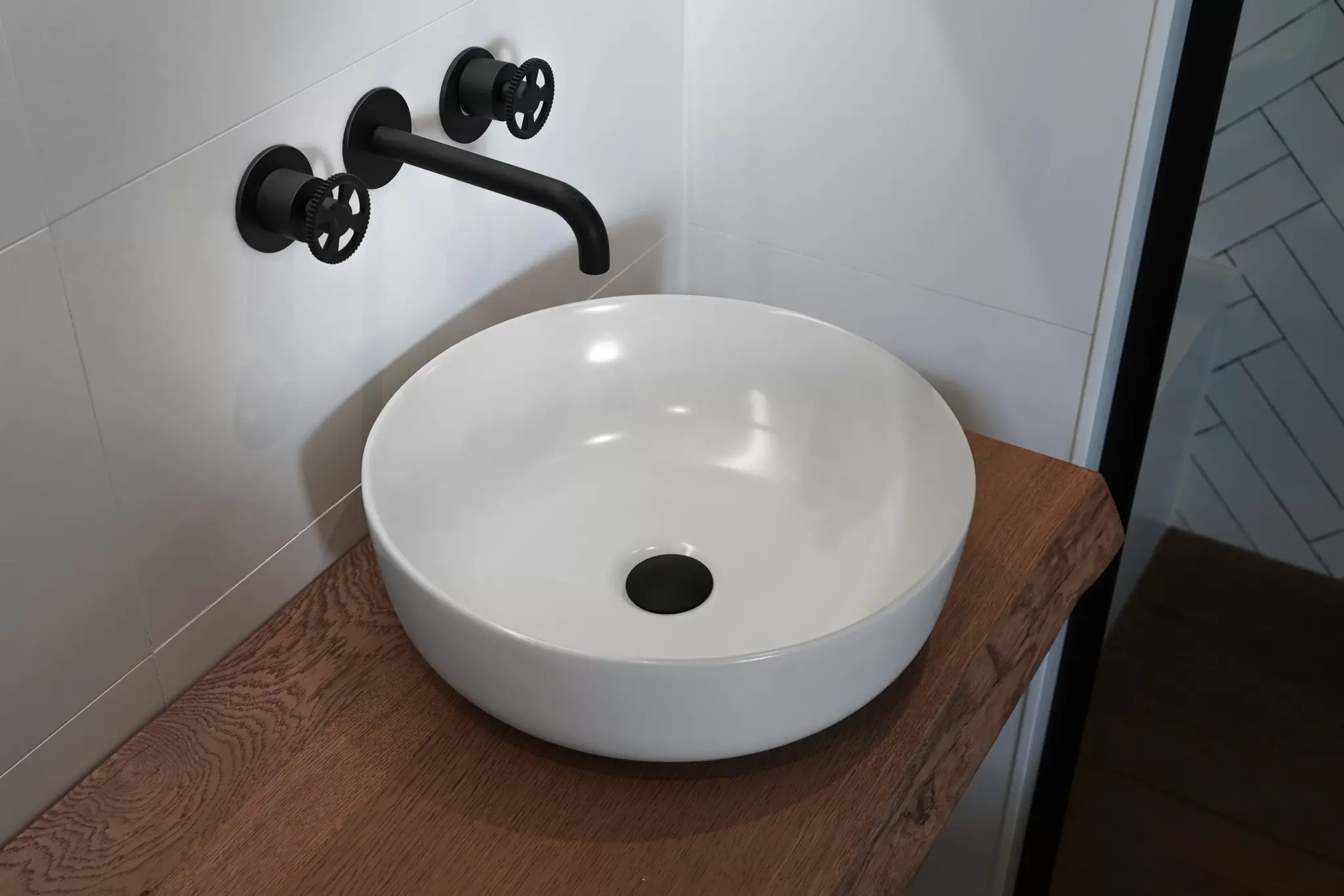 Loutro Bathroomware Waskom Drossia | Ø41,5 x H13 cm | 2 Kleuren