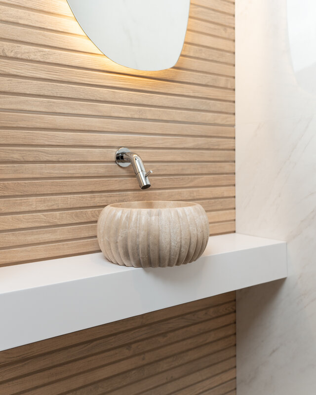 Loutro Bathroomware Waskom Agora | Beige | 2 Maten