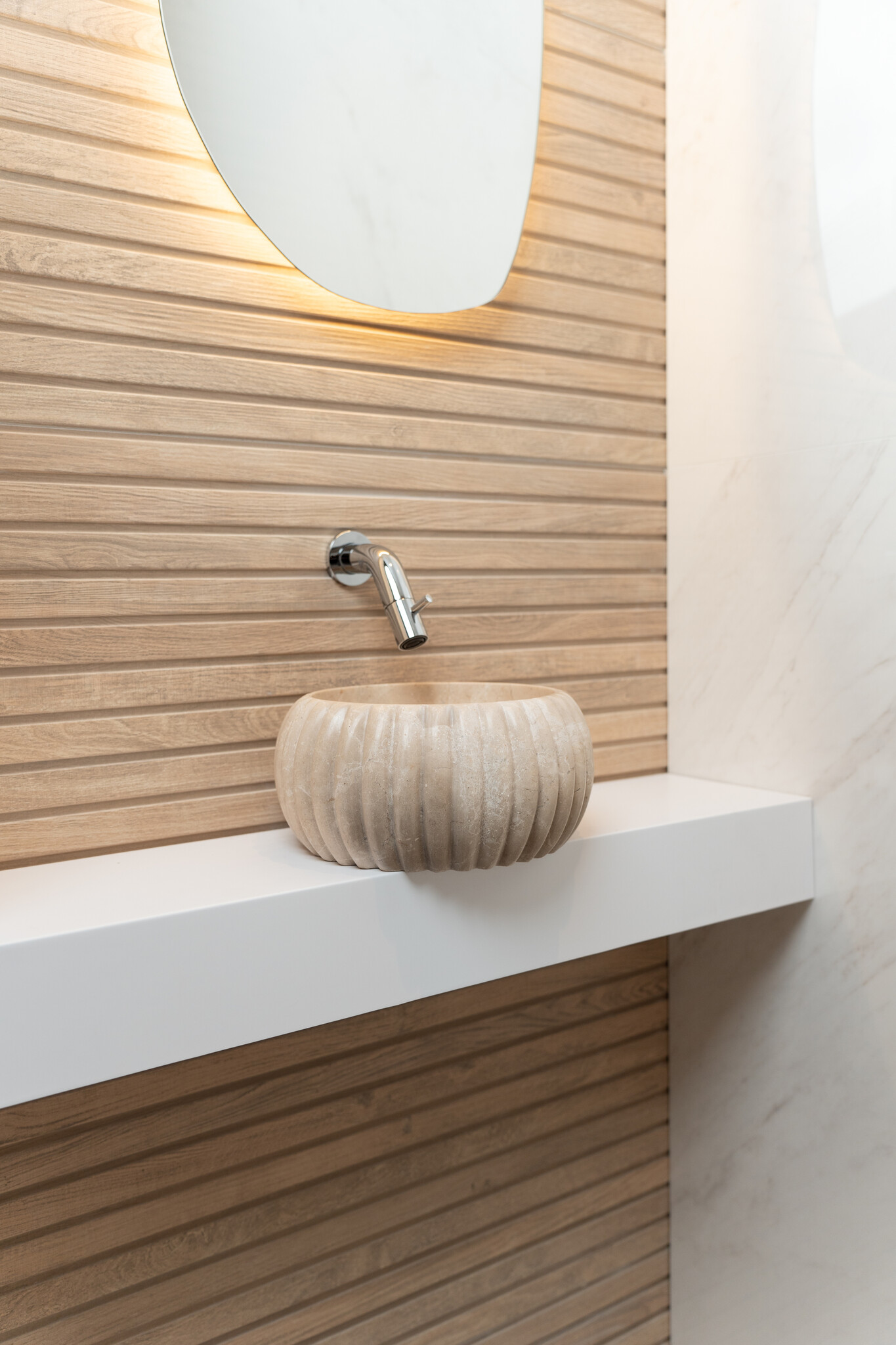 Loutro Bathroomware Waskom Agora | Beige | 2 Maten