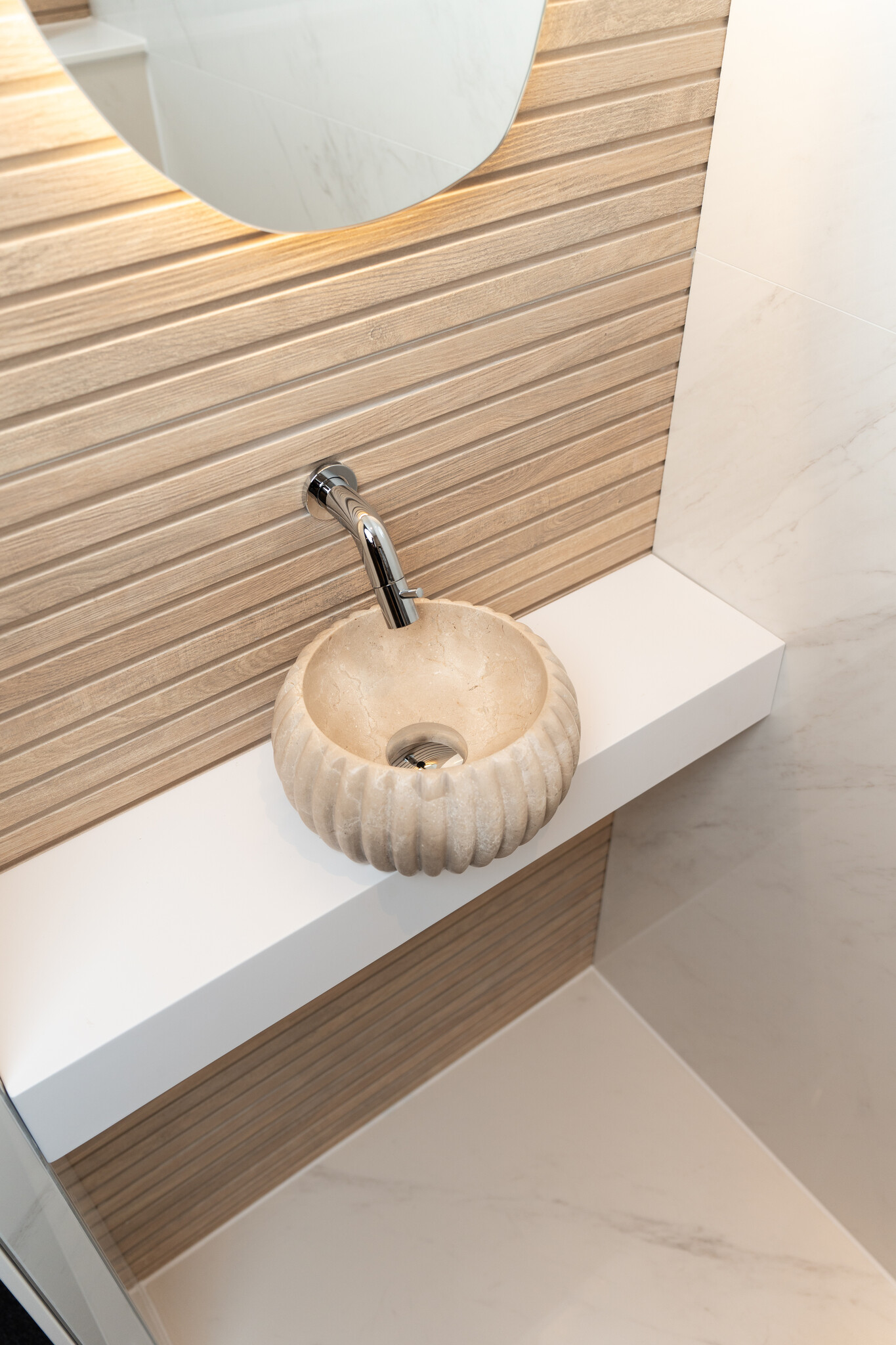 Loutro Bathroomware Waskom Agora | Beige | 2 Maten