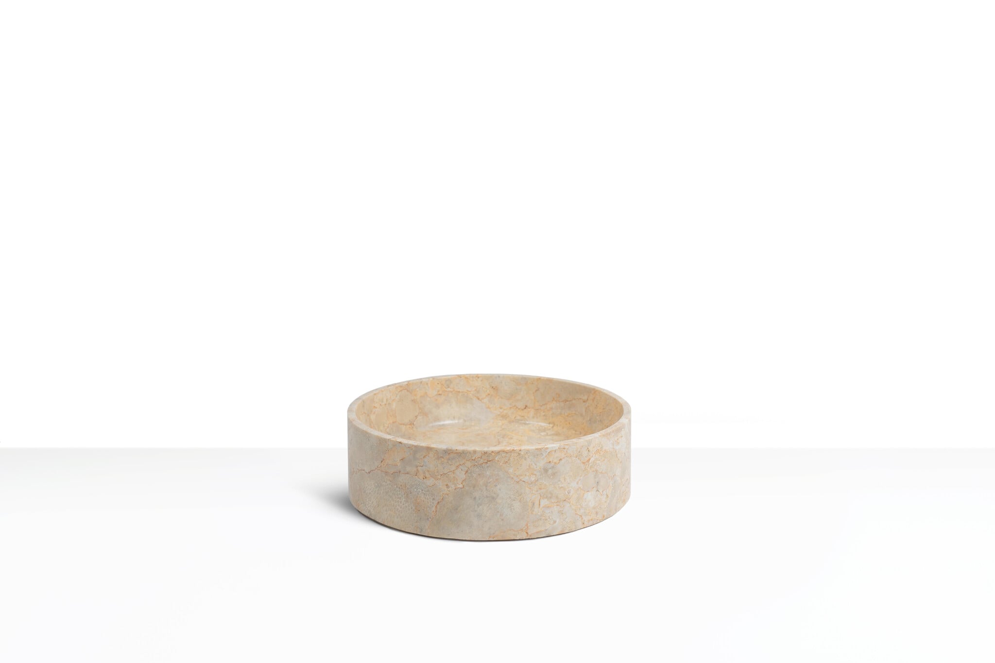 Loutro Bathroomware Waskom Louise | Marmer | 3 Kleuren | Ø40 x H12 cm