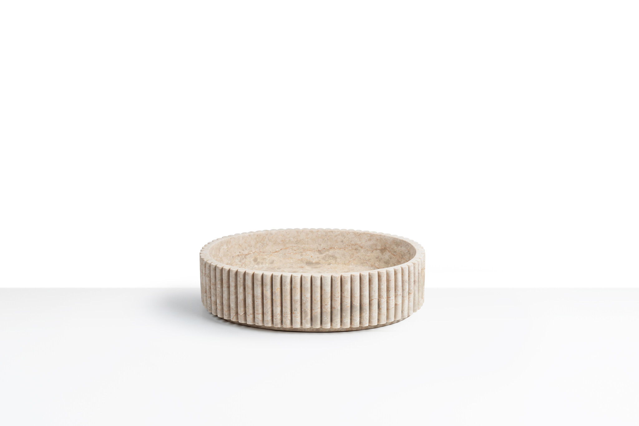 Loutro Bathroomware Waskom Irini Ovaal | Marmer | H12 x B50 x D38 cm