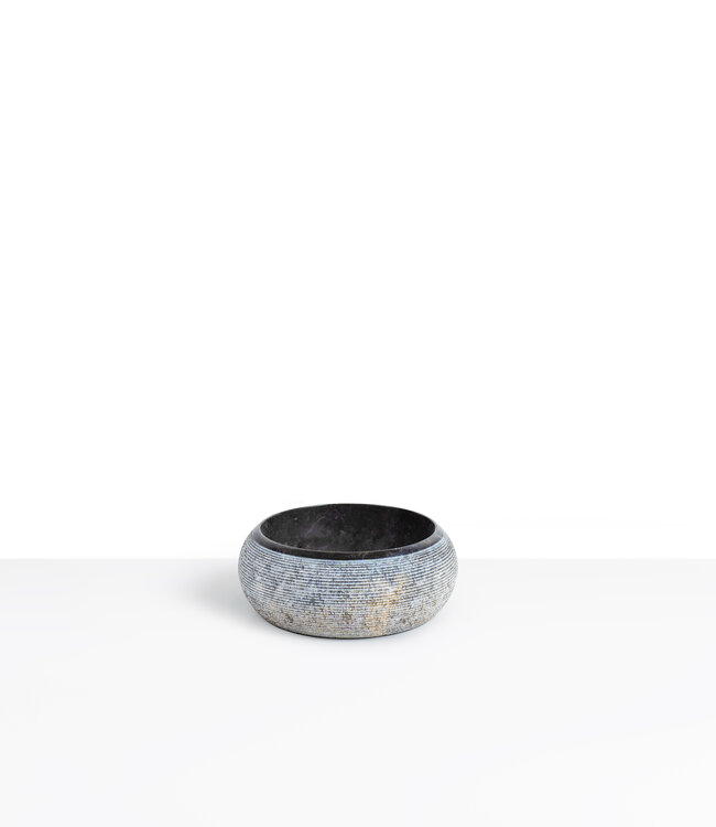 Loutro Bathroomware Waskom Rocky Mini | Marmer | Ø25 x H12 cm | 3 Kleuren!
