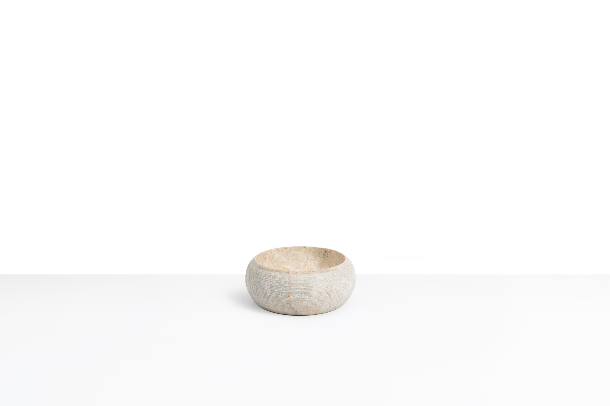 Loutro Bathroomware Waskom Rocky Mini | Marmer | Ø25 x H12 cm | 3 Kleuren!