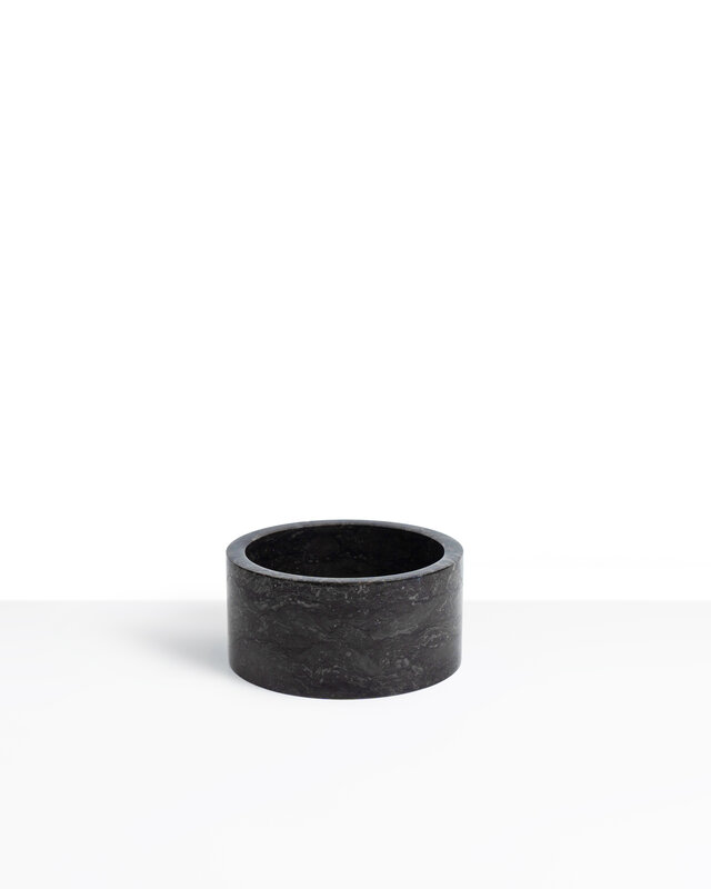 Loutro Bathroomware Waskom Bali | Glans Antraciet | Ø25 x H12 cm