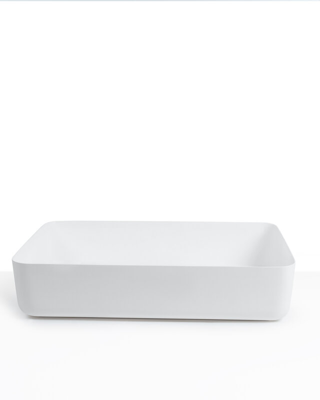 Loutro Bathroomware Waskom Delphi | H13,5xB60xD40 cm | 2 Kleuren
