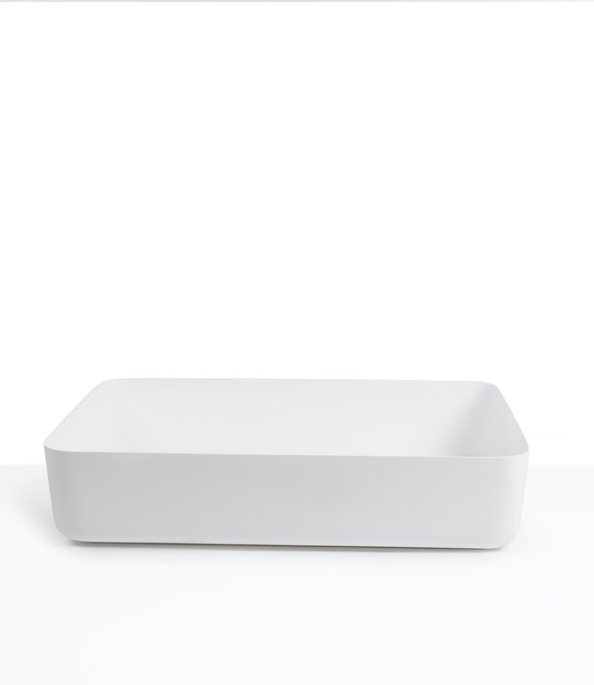 Loutro Bathroomware Waskom Delphi | H13,5xB60xD40 cm | 2 Kleuren
