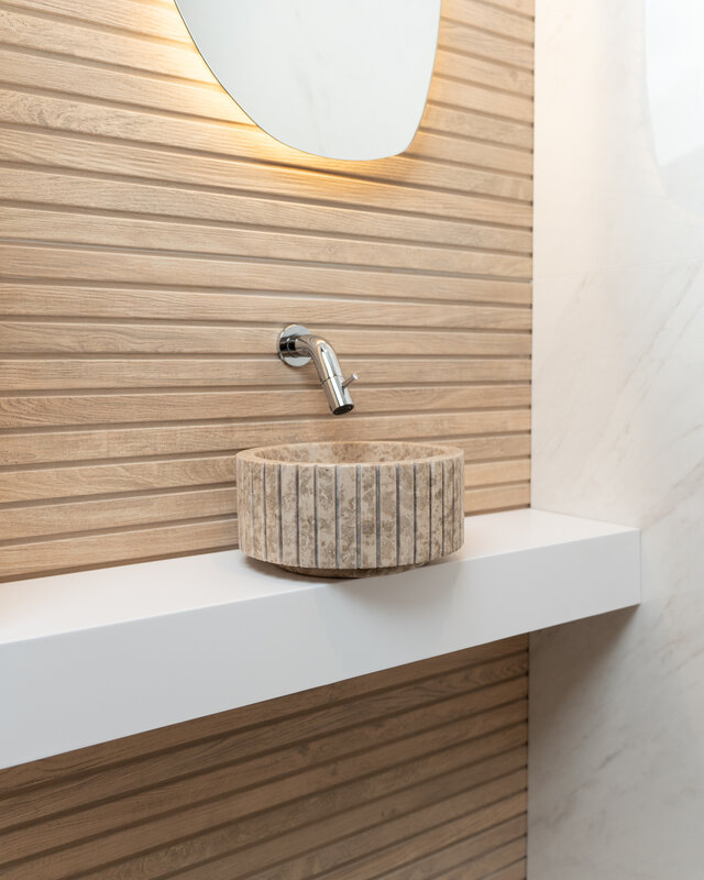 Loutro Bathroomware Waskom Jayda | Marmer | 2 Maten