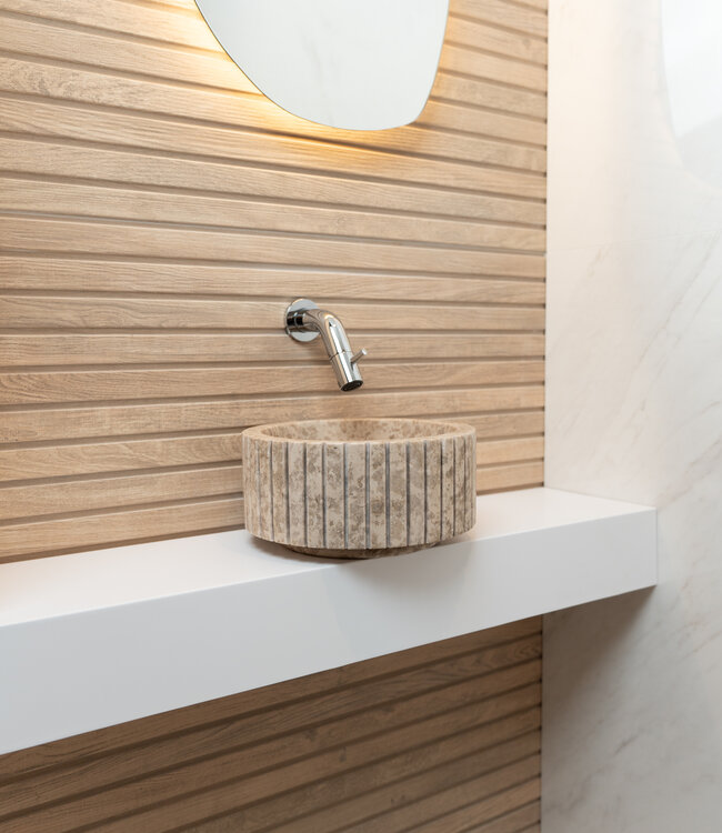 Loutro Bathroomware Waskom Jayda | Marmer | 2 Maten