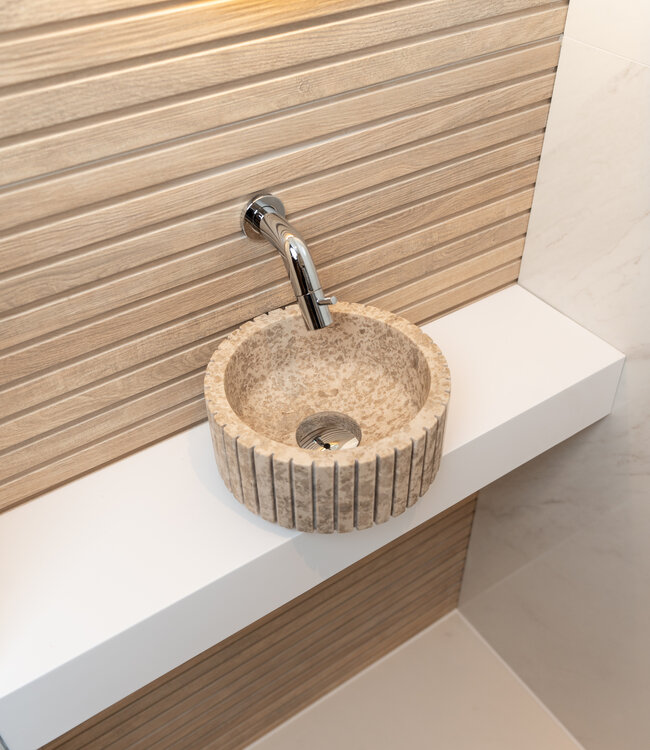 Loutro Bathroomware Waskom Jayda | Marmer | 2 Maten