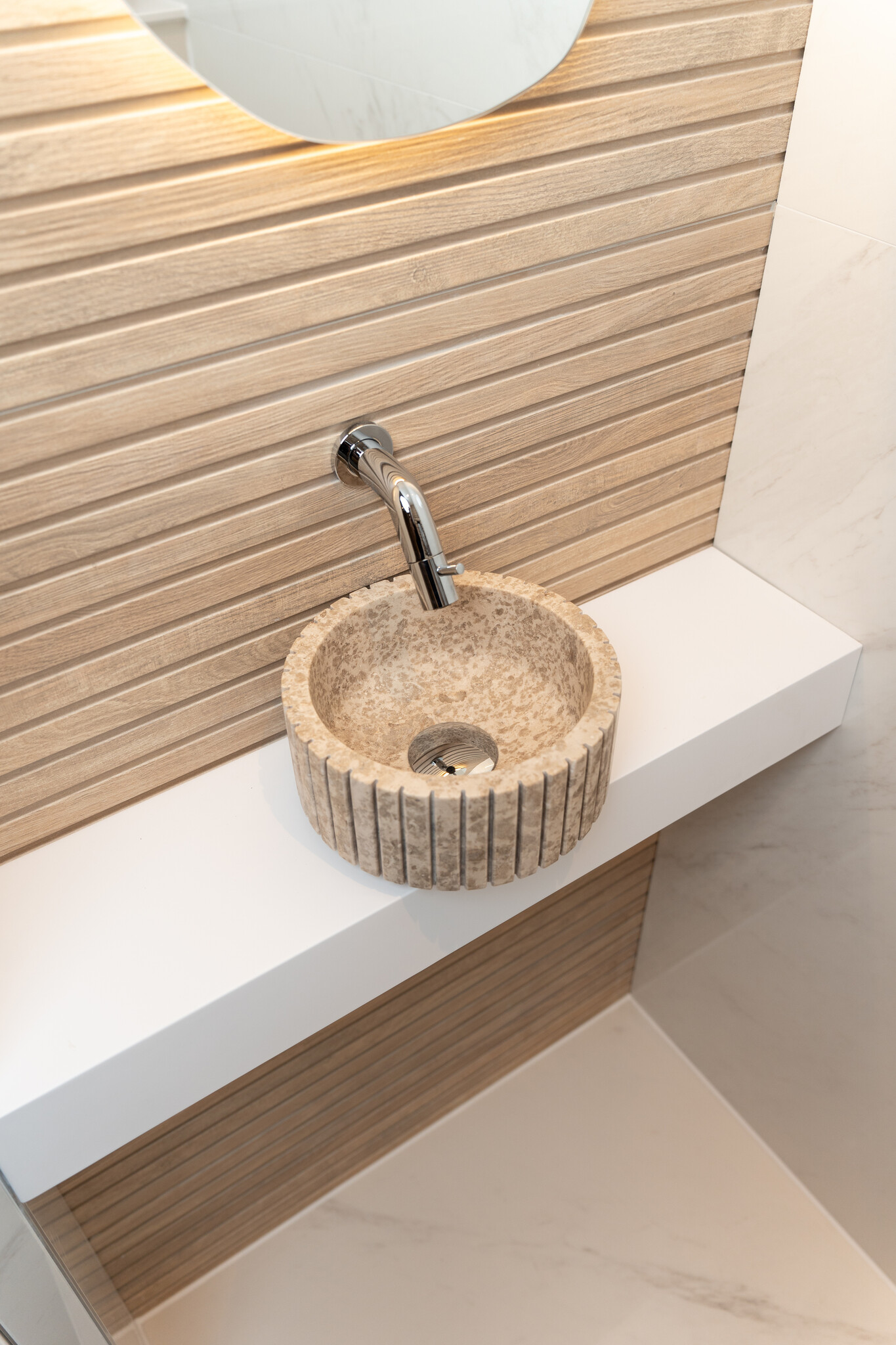 Loutro Bathroomware Waskom Jayda | Marmer | 2 Maten