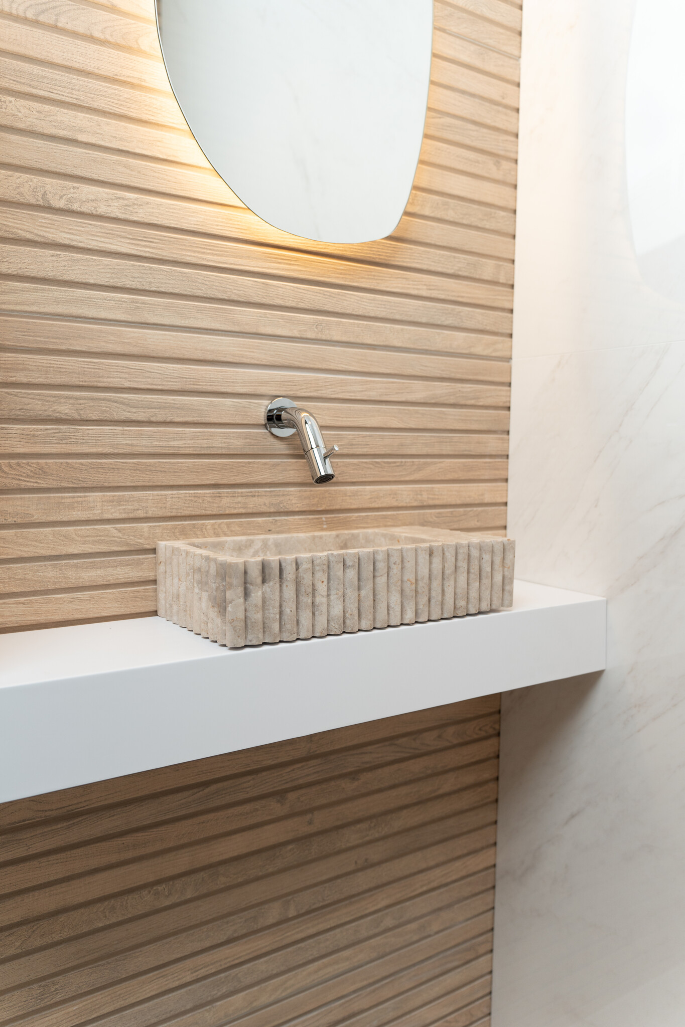 Loutro Bathroomware Waskom Irini Fontein | B40 x D20 x H9 cm