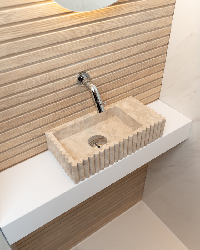 Loutro Bathroomware Waskom Irini Fontein | B40 x D20 x H9 cm