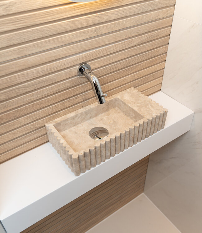 Loutro Bathroomware Waskom Irini Fontein | B40 x D20 x H9 cm