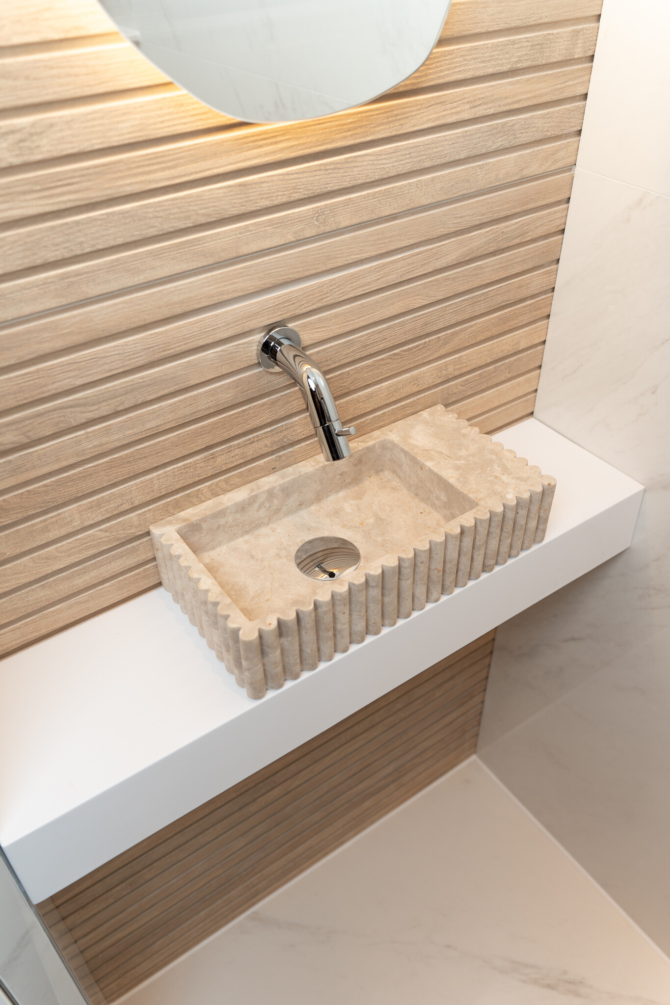 Loutro Bathroomware Waskom Irini Fontein | B40 x D20 x H9 cm