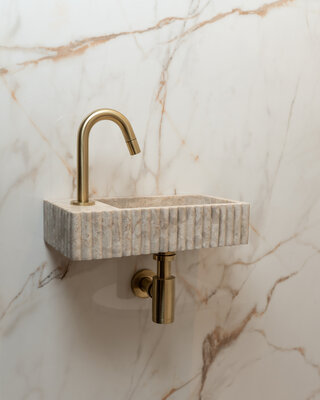 Loutro Bathroomware Waskom Irini Fontein | B40 x D20 x H9 cm