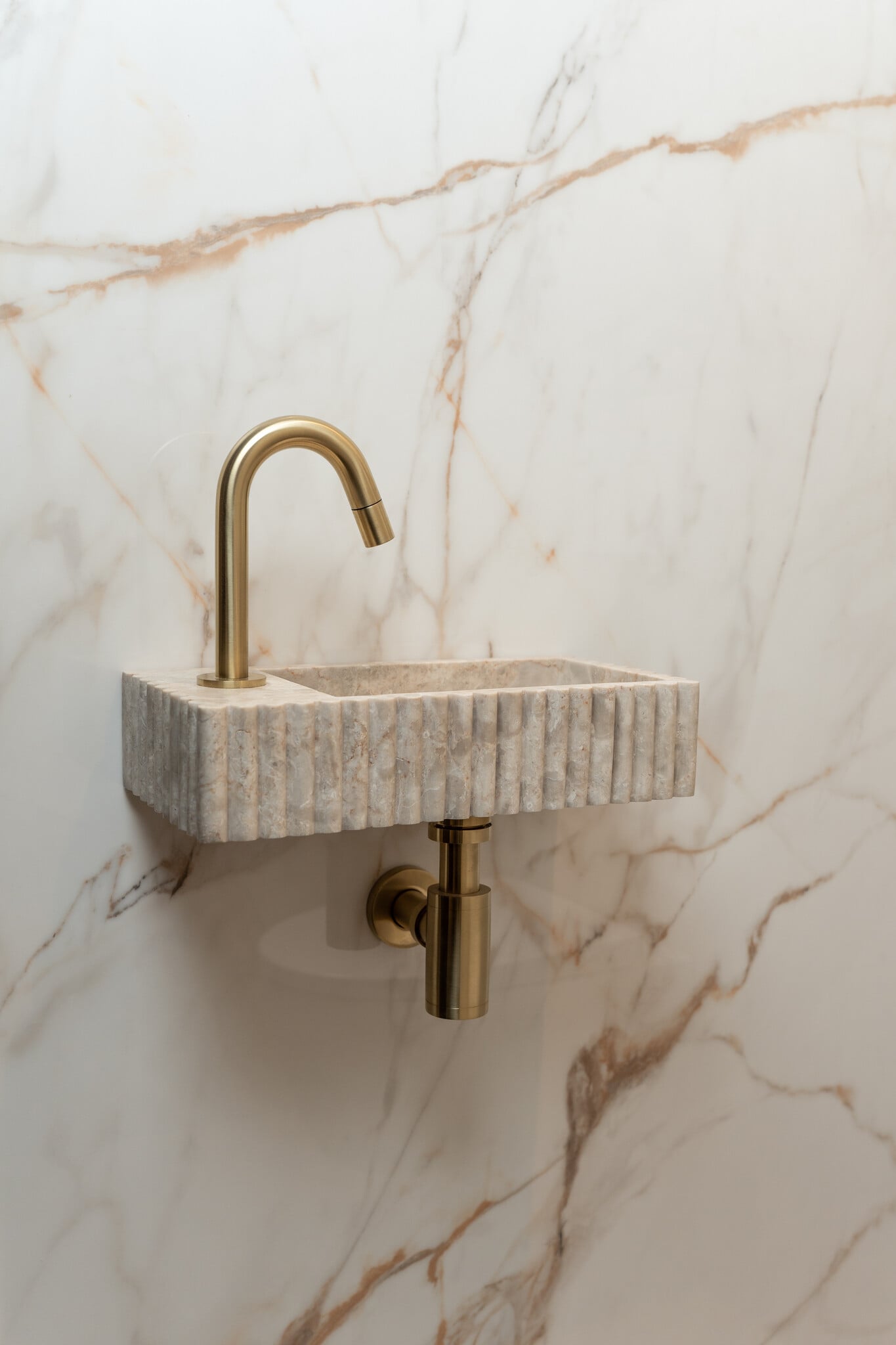 Loutro Bathroomware Waskom Irini Fontein | B40 x D20 x H9 cm