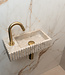 Loutro Bathroomware Waskom Irini Fontein | B40 x D20 x H9 cm