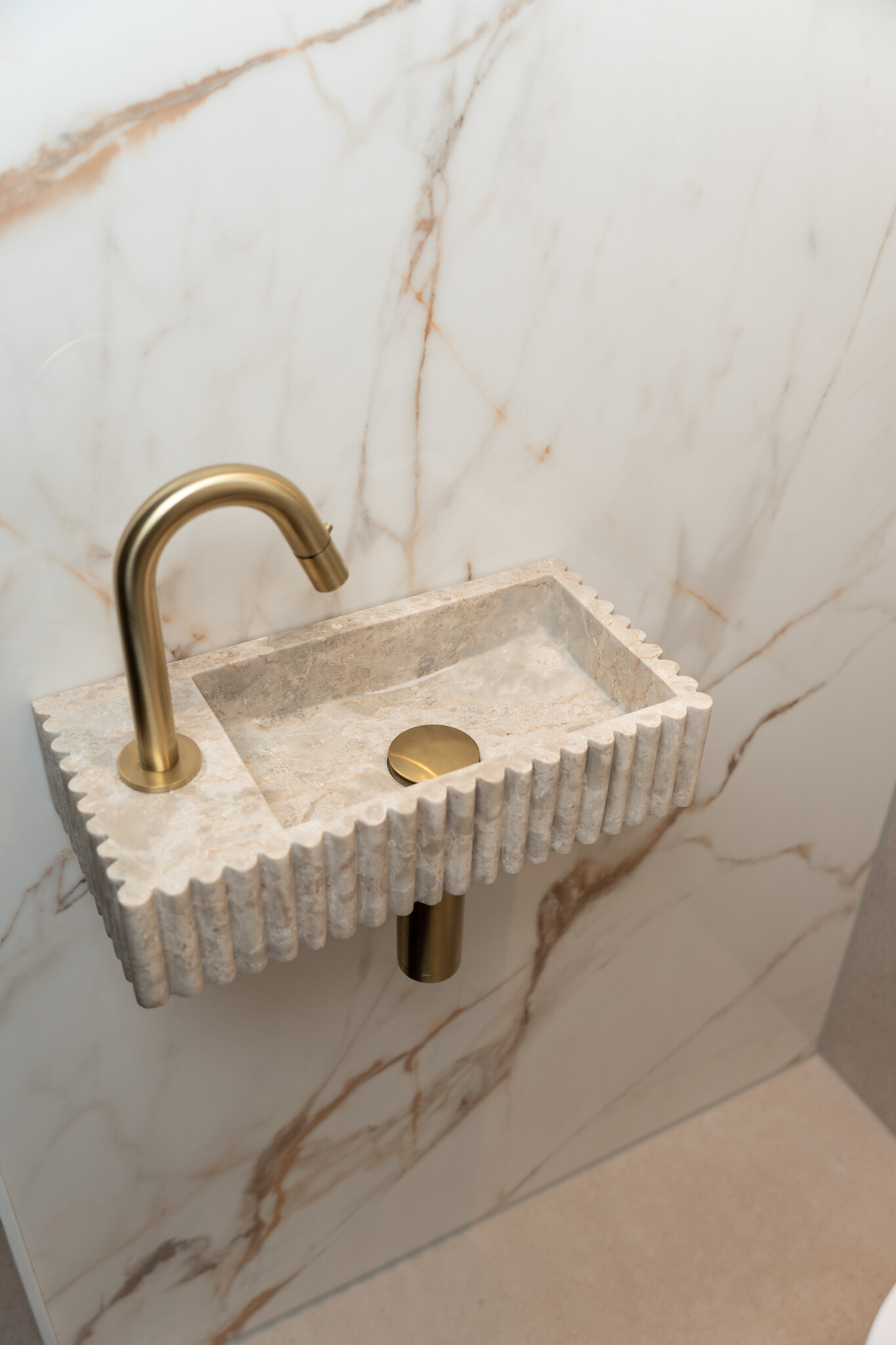 Loutro Bathroomware Waskom Irini Fontein | B40 x D20 x H9 cm