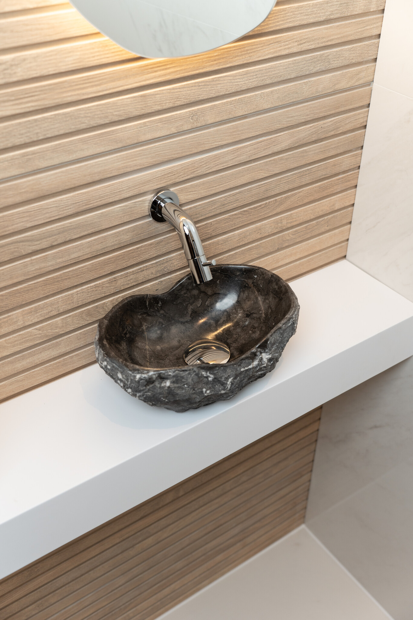 Loutro Bathroomware Waskom Kev | Marmer | Kies Maat + Kleur!