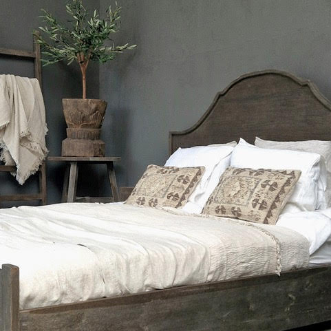 Luksa Home Collection Hoofdbord Bauke | Antique Grey | L190 x H140 cm