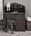 Luksa Home Collection Bureau Floris | Antique Grey | H120 x B90 x D45 cm