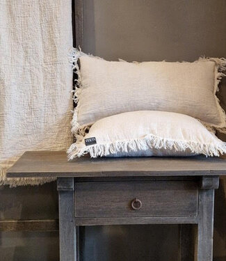 Luksa Home Collection Plaid Louise | Beige | Linnen | 2 Maten