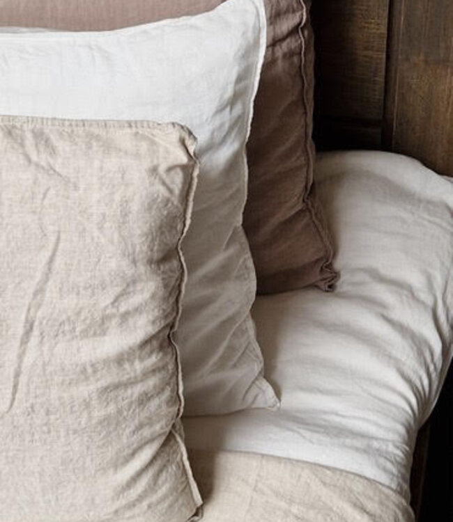 Luksa Home Collection Dekbedovertrek Louise Met Kussenhoes | Wit