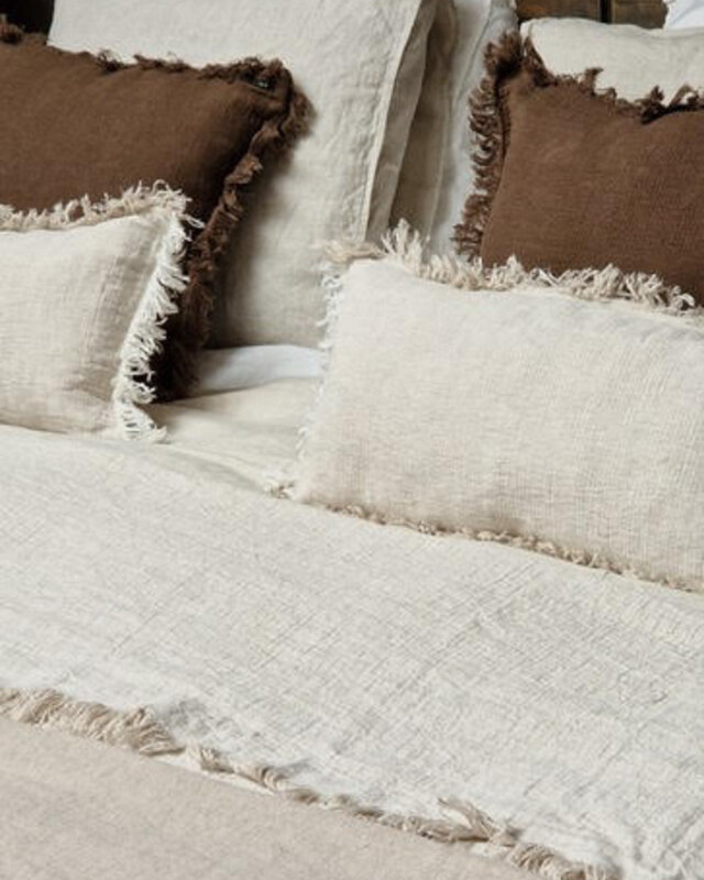 Luksa Home Collection Dekbedovertrek Louise Met Kussenhoes | Wit