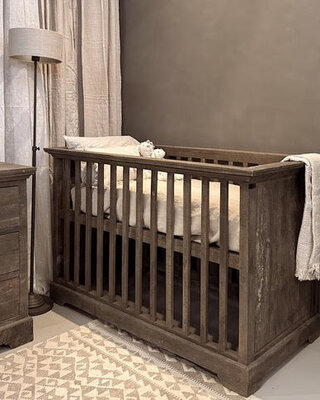 Luksa Home Collection Houten Ledikant Daniël | H95 x B140 x D70 cm