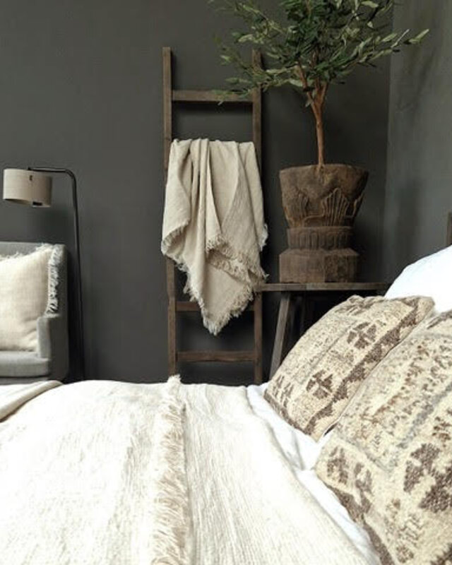 Luksa Home Collection Ledikant Bauke | Antique Grey | 180 x 200 cm