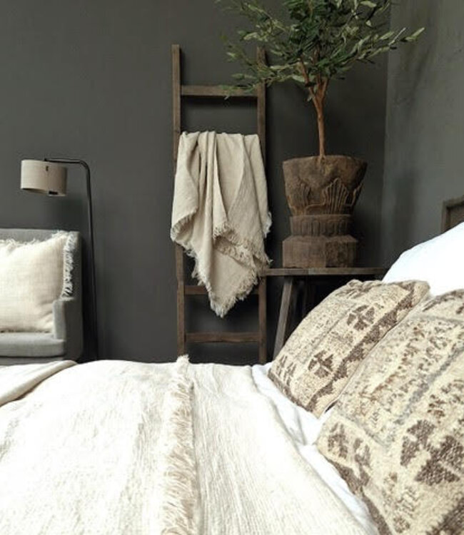 Luksa Home Collection Ledikant Bauke | Antique Grey | 180 x 200 cm