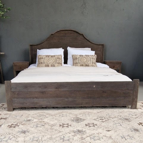 Luksa Home Collection Ledikant Bauke | Antique Grey | 180 x 200 cm
