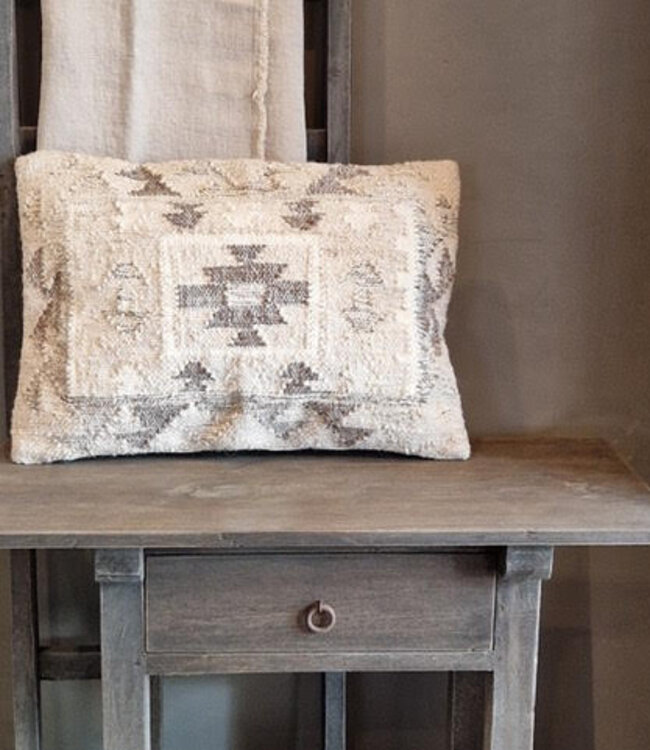 Luksa Home Collection Sierkussen Kelim Raju | 60 x 40 cm