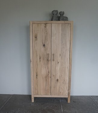 Rene Houtman Mary Badkamerkast | 2-Deurs | Oud Eiken Geschaafd