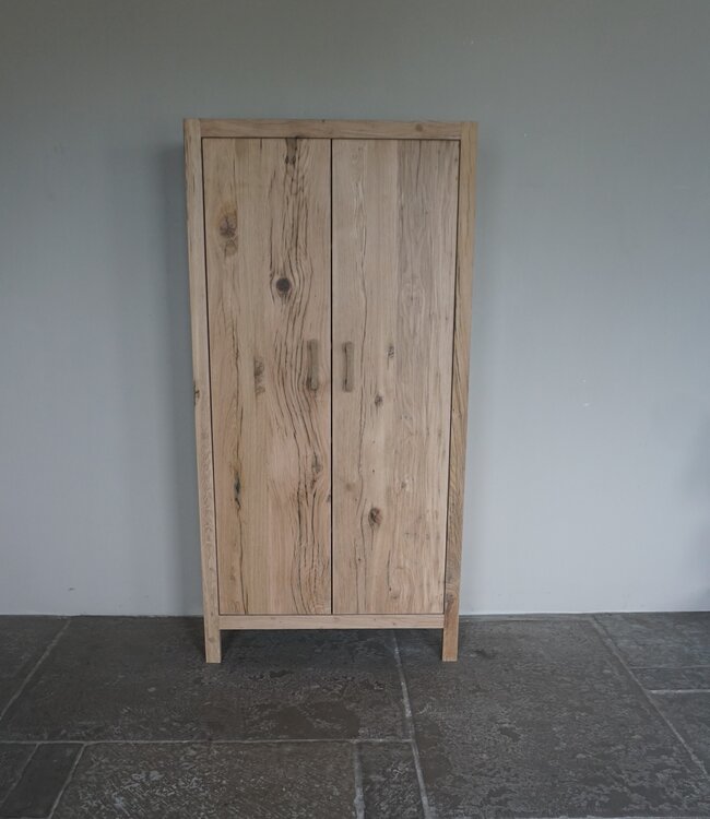 Rene Houtman Mary Badkamerkast | 2-Deurs | Oud Eiken Geschaafd