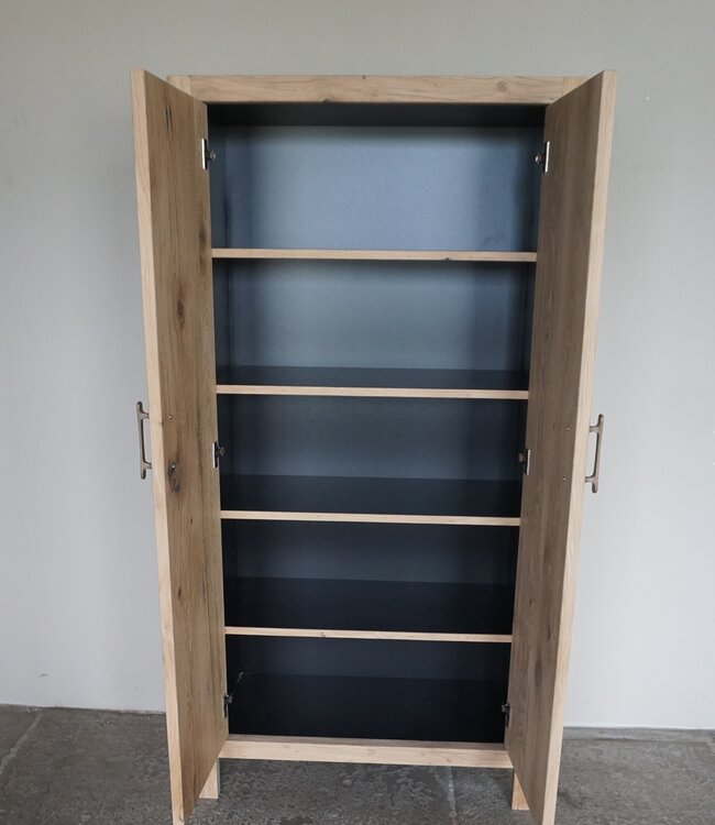 Rene Houtman Mary Badkamerkast | 2-Deurs | Oud Eiken Geschaafd