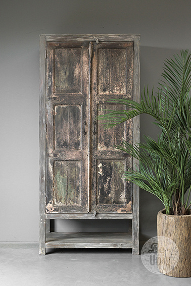 Be-Uniq Oude Dichte Kast | India | H210xB96xD41 cm