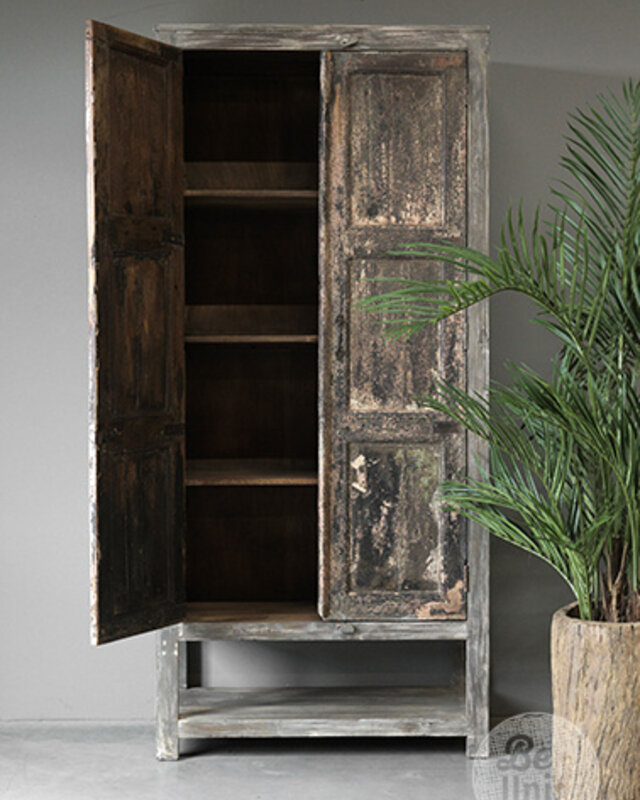 Be-Uniq Oude Dichte Kast | India | H210xB96xD41 cm