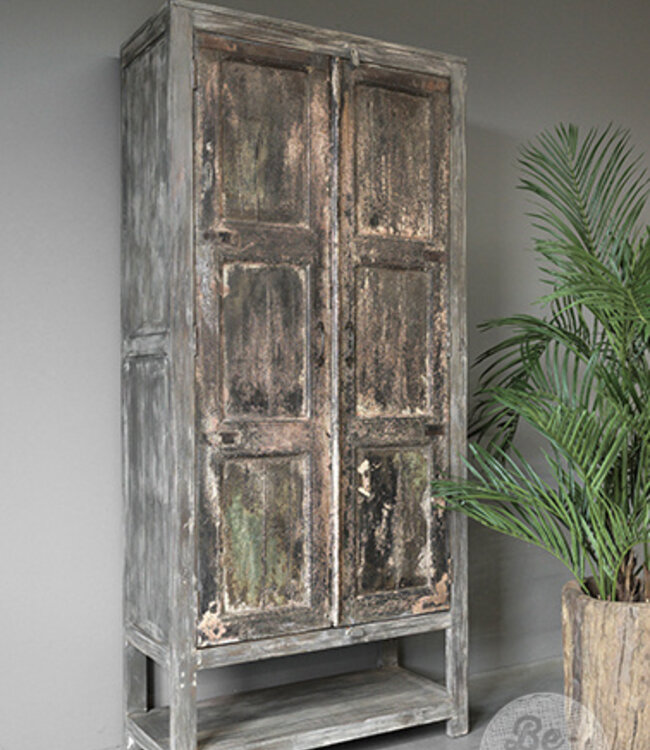 Be-Uniq Oude Dichte Kast | India | H210xB96xD41 cm
