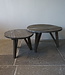 Rene Houtman Bijzettafel Salontafel Set Van 2 | Rond | Driftwood