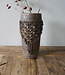 Rene Houtman Nepalese Houten Pot | Incl. Ketting | H28 x D14 cm