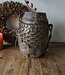 Rene Houtman Nepalese Houten Pot | Incl. Ketting | H27 x D20 cm