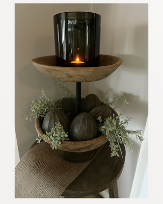 Rene Houtman Unieke Oud Houten Etagère | H55 cm