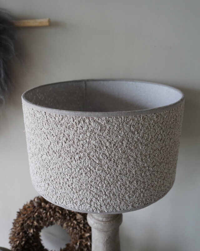 Rene Houtman Lampenkap Rond | Teddy | H20 x D35 cm