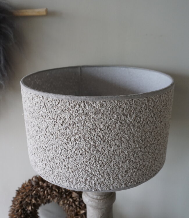 Rene Houtman Lampenkap Rond | Teddy | H20 x D35 cm