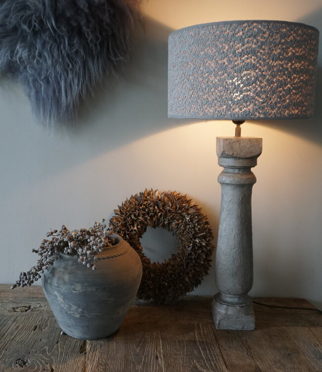 Rene Houtman Lampenkap Rond | Teddy | H20 x D35 cm