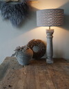 Rene Houtman Lampenkap Rond | Teddy | H20 x D35 cm