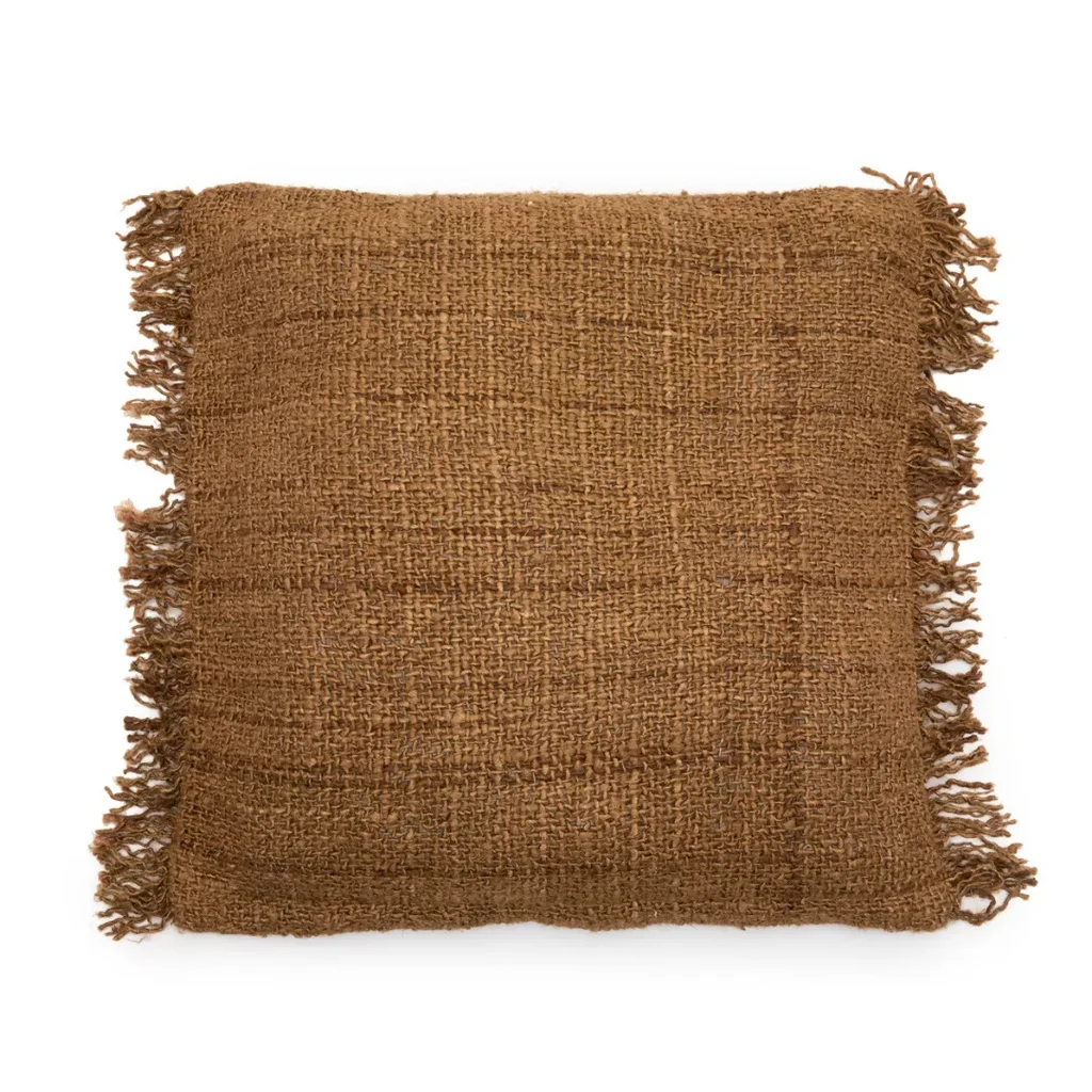 Bazar Bizar Oh My Gee Kussenhoes - Bruin - 60 x 60 cm