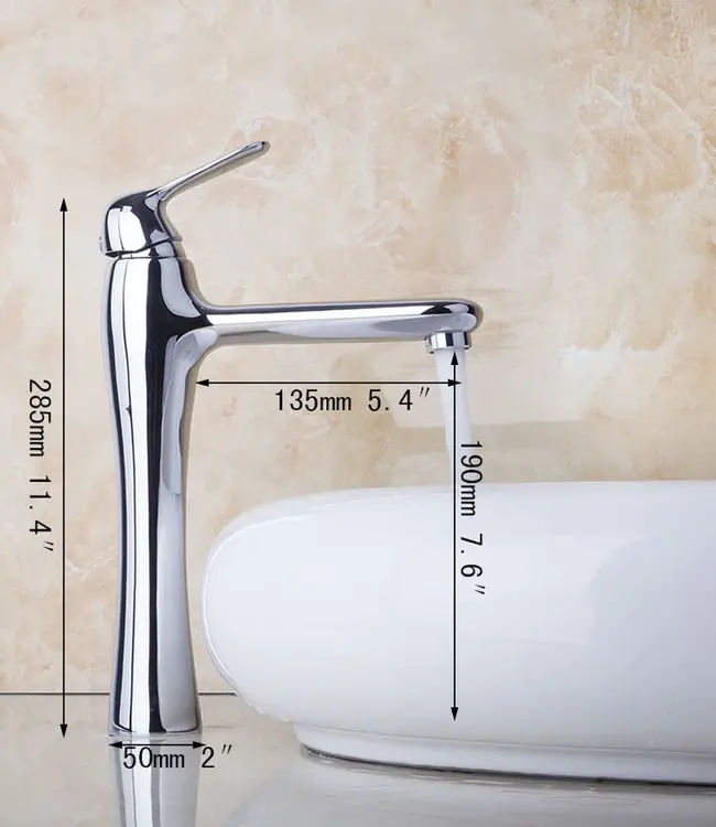 Rene Houtman Elegante Mengkraan | Chroom | 28,5 cm